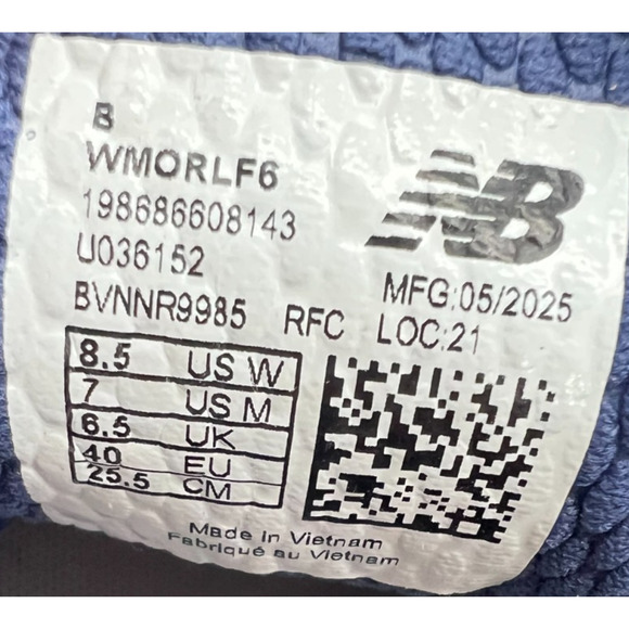 New Balance Fresh Foam X More v6 WMORLF6 Size M7/ W8.5 New main image 11